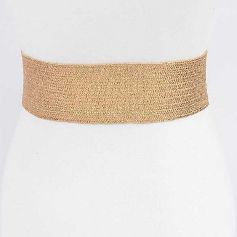 SQUARE TEXTURED BUCKLE BELT