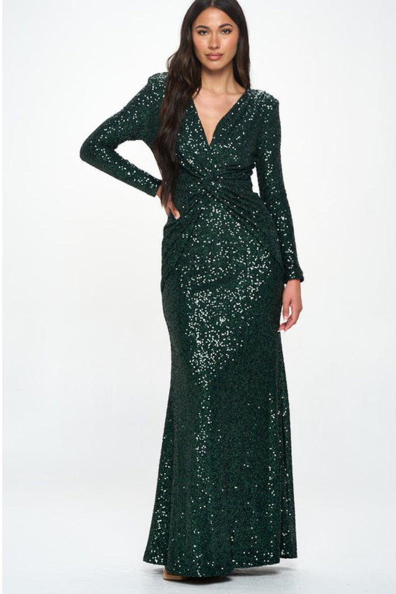 FORMAL SEQUIN MERMAID DRESS