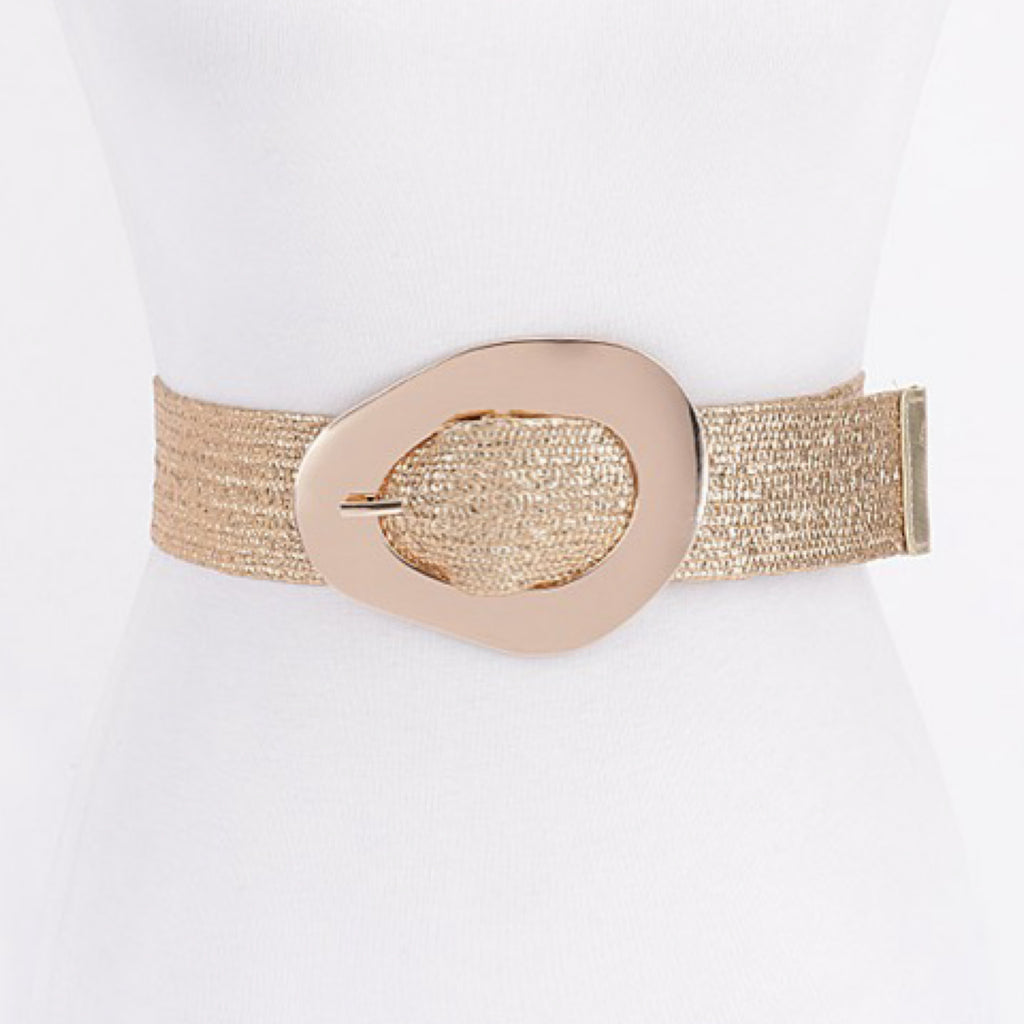 SHINE METALLIC ELASTIC BELT