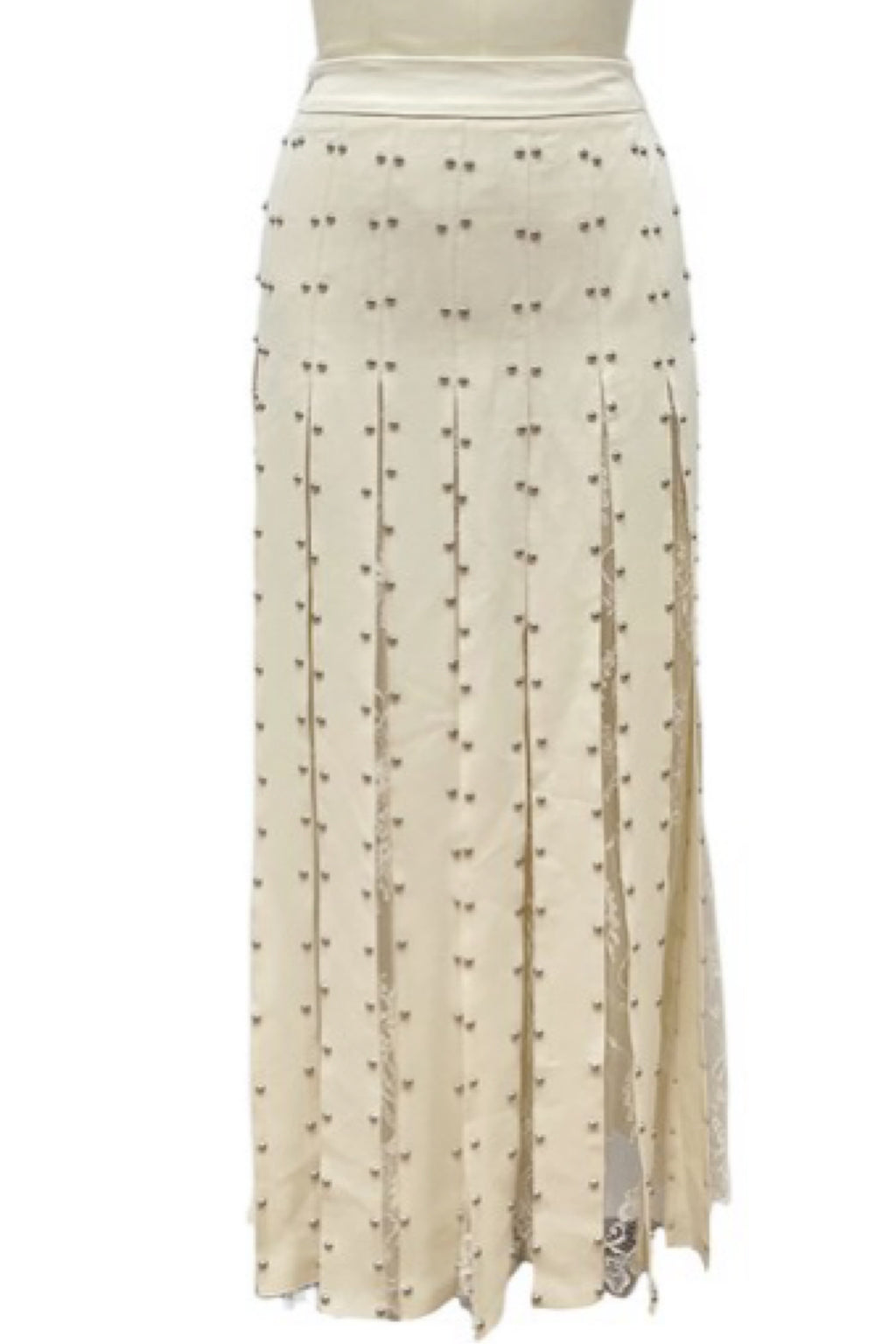 BEADED & LACE LUX SKIRT