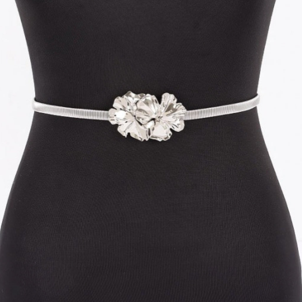 METAL FLOWER SPRING BELT