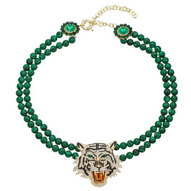 EYE OF THE TIGER STATEMENT NECKLACE