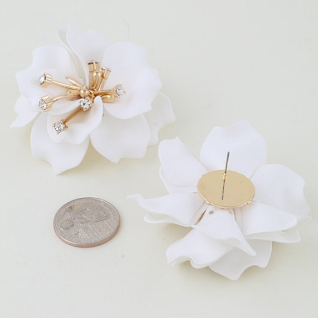 ROSE STUD EARRINGS