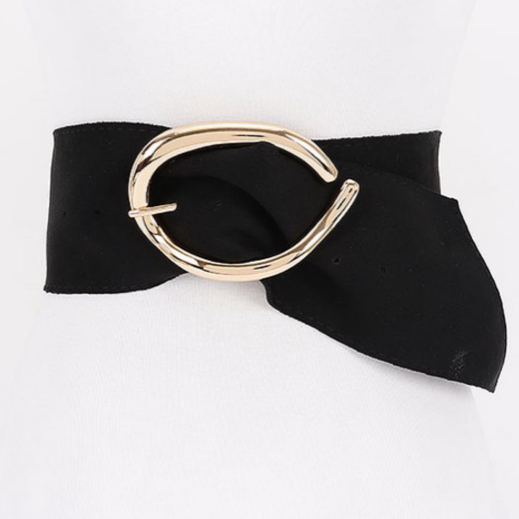 SUEDE FANCY BUCKLE BELT