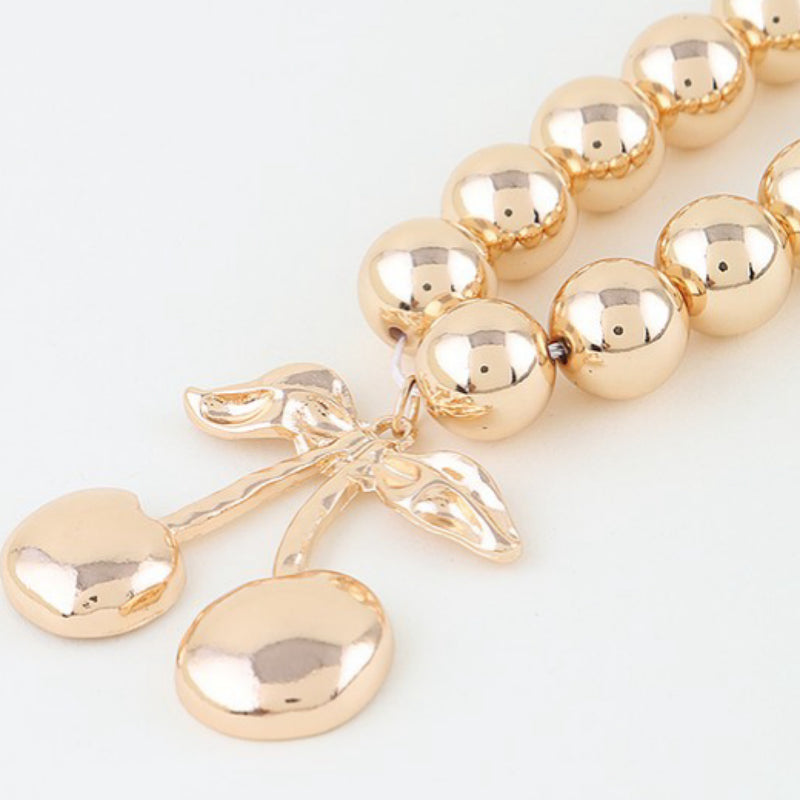 SHINY CHERRY NECKLACE