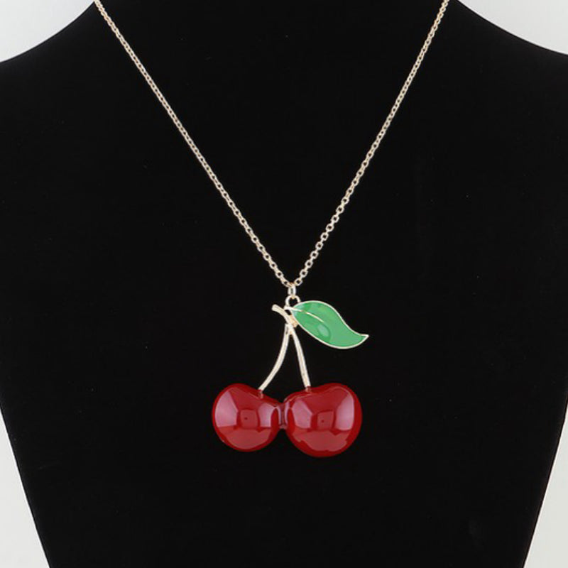 CHERRY CHARM NECKLACE