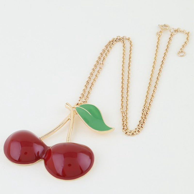 CHERRY CHARM NECKLACE