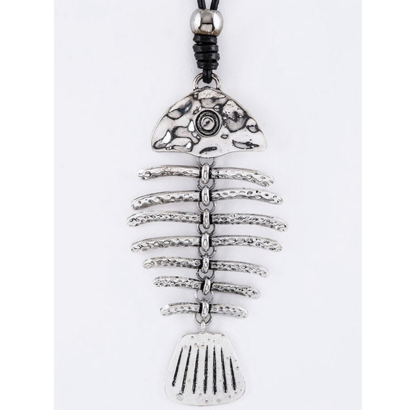 FISH BONE PENDANT SET