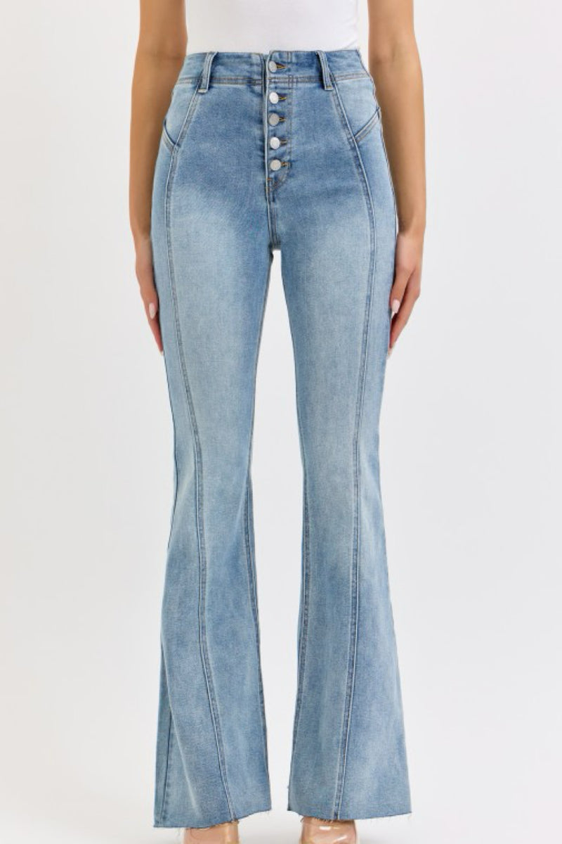 FIT & FLARE DENIM