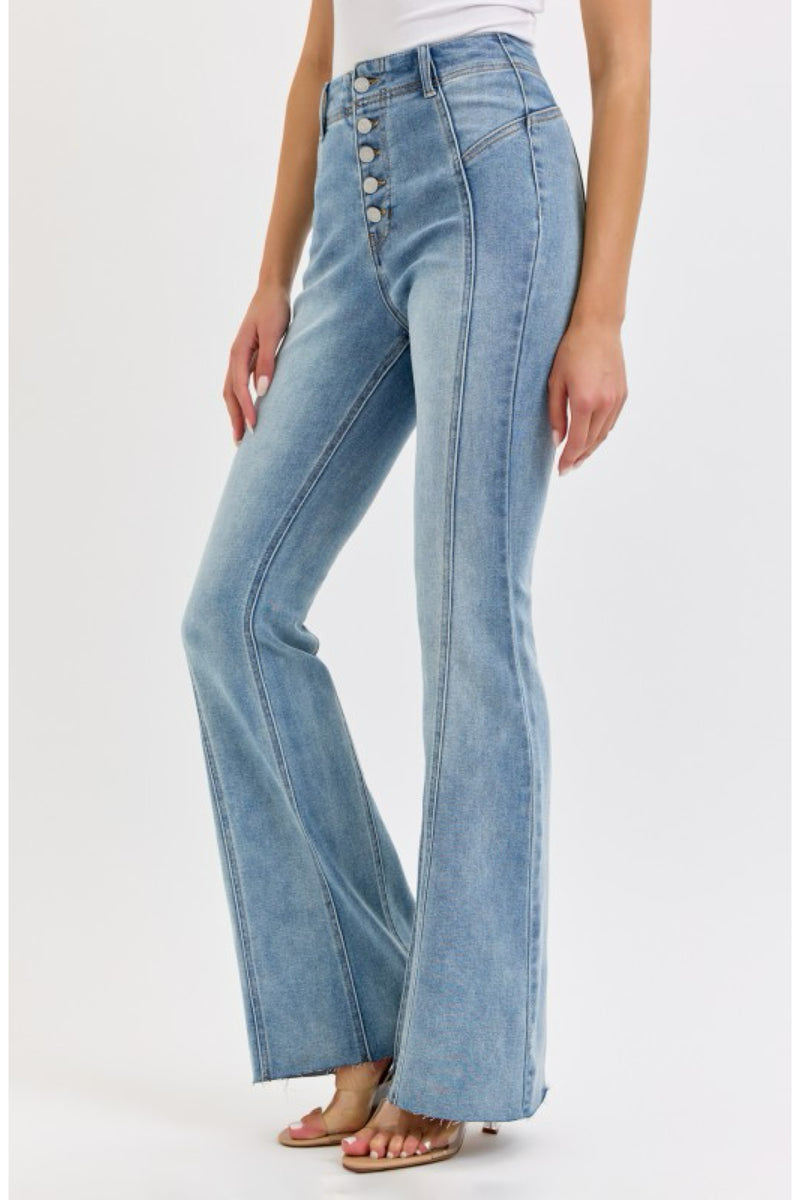 FIT & FLARE DENIM