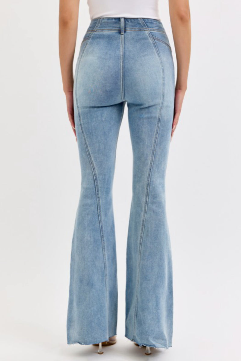 FIT & FLARE DENIM