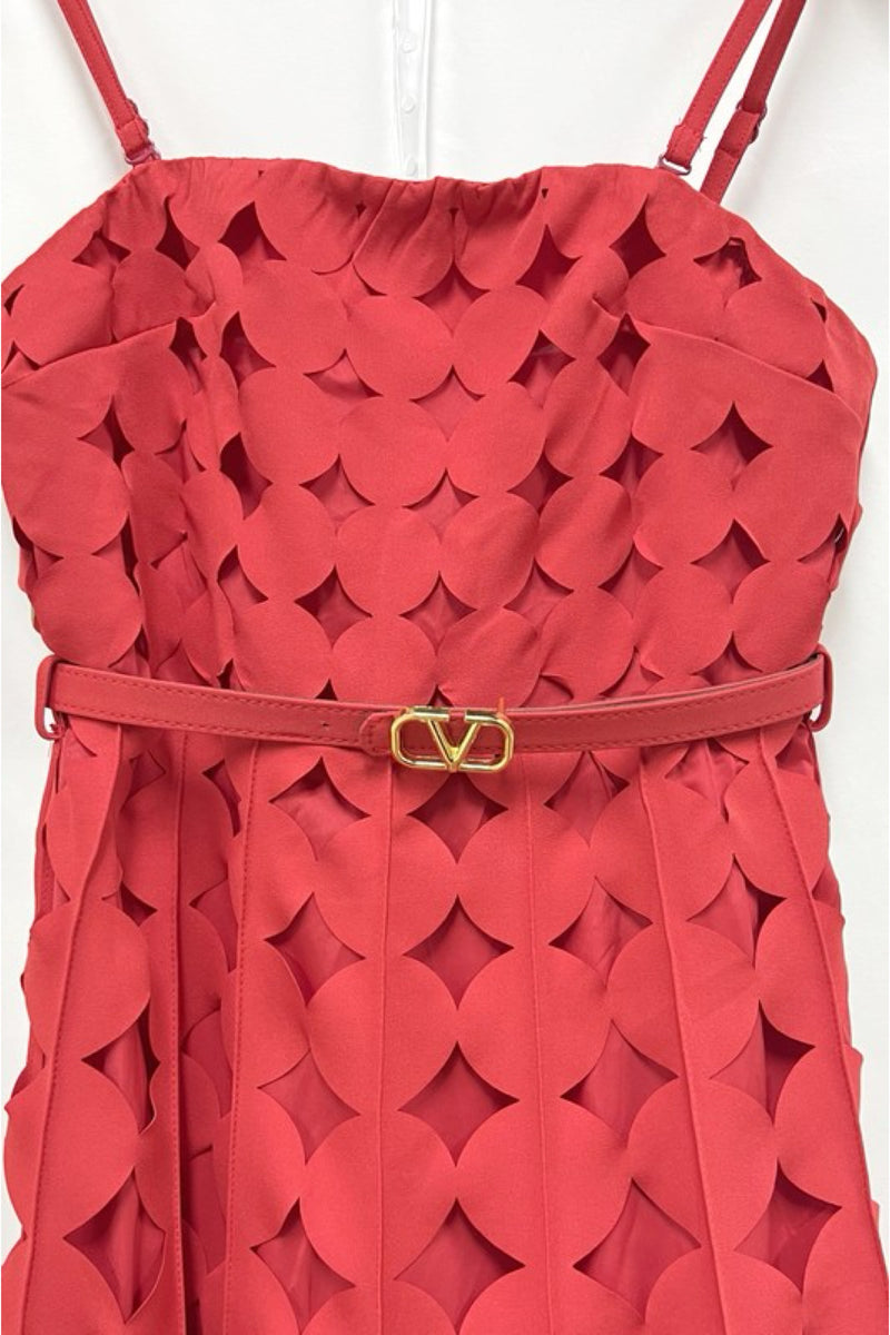 CIRCLES CUTOUT DRESS
