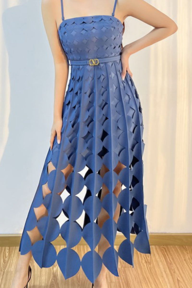 CIRCLES CUTOUT DRESS