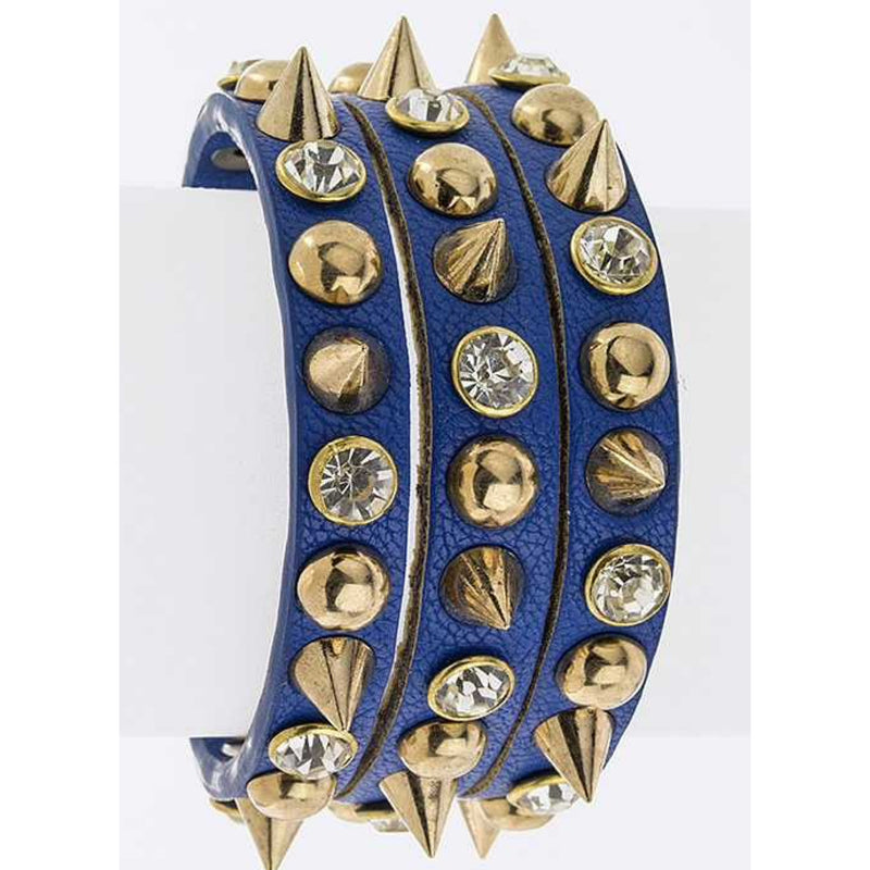 MULTI STUDS COLOR BRACELET