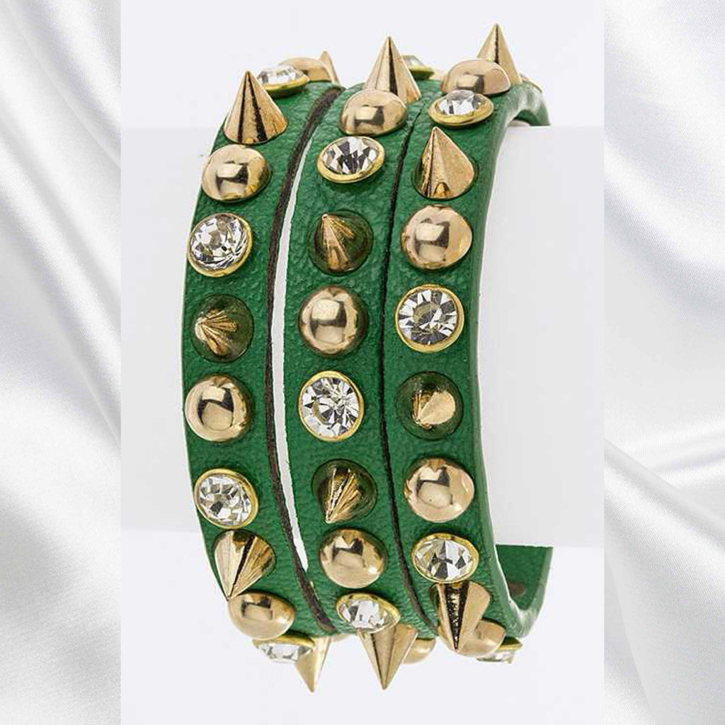 MULTI STUDS COLOR BRACELET