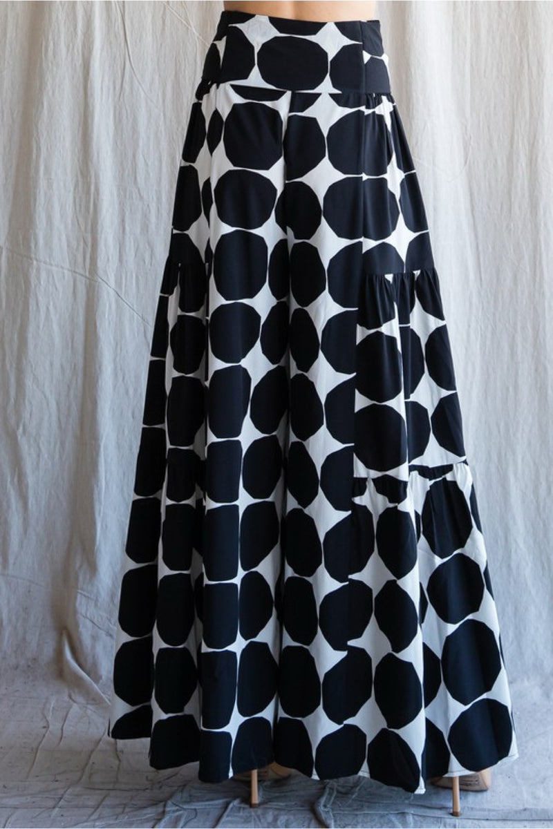 PLUS POLKA DOTS PALAZZO