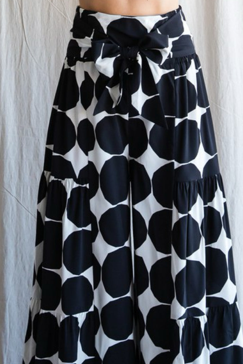 PLUS POLKA DOTS PALAZZO