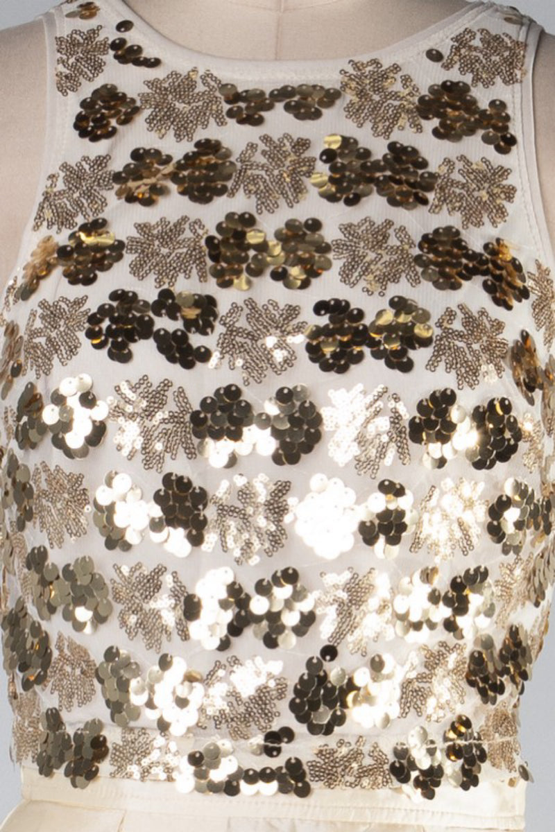 FORMAL SEQUIN FASHOIN SET