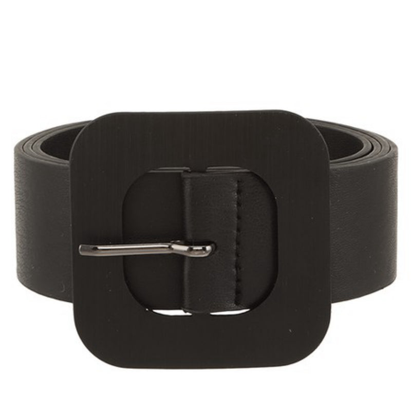 SQUARE METAL BUCKLE BELT