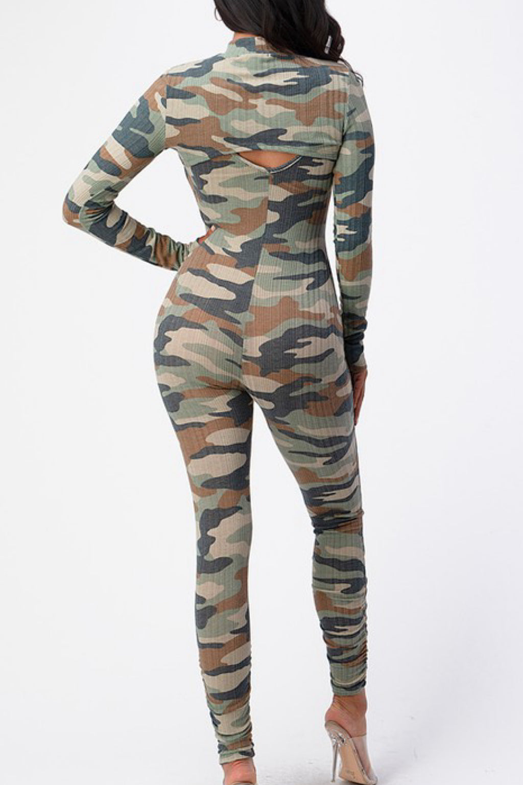 CAMO JUMPSUIT SET