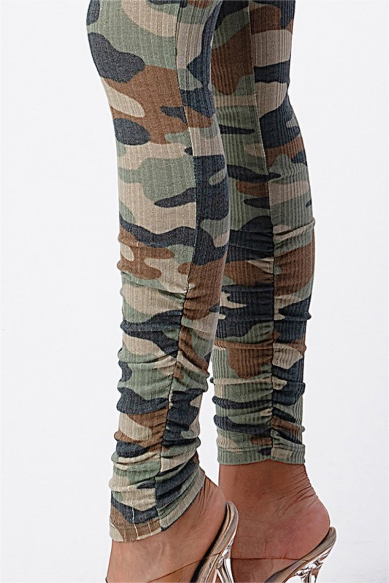 CAMO JUMPSUIT SET