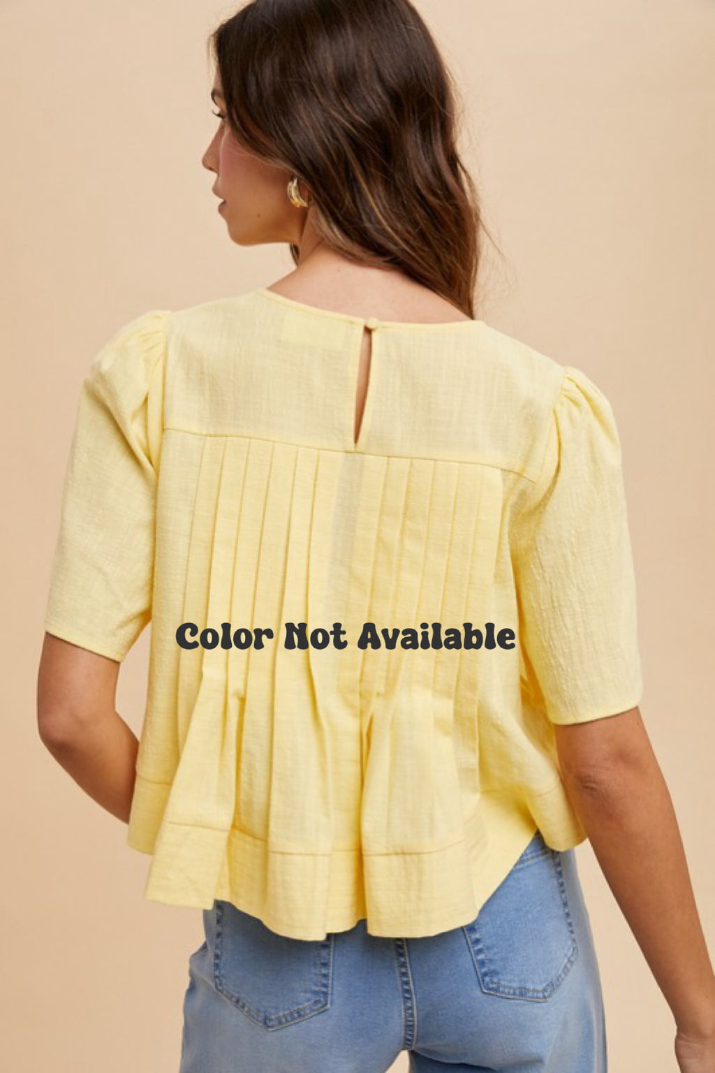 PINTUCK LOOSE TOP