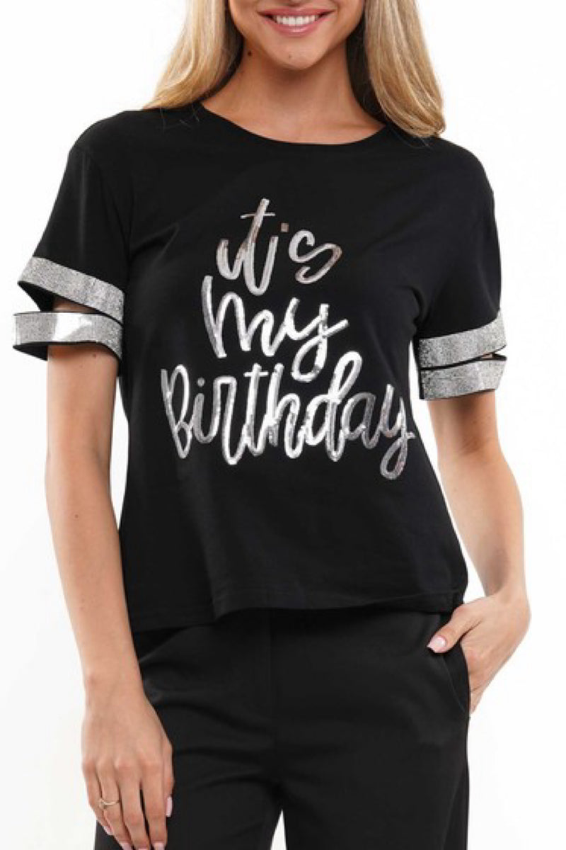 BIRTHDAY GEM FASHION TOP