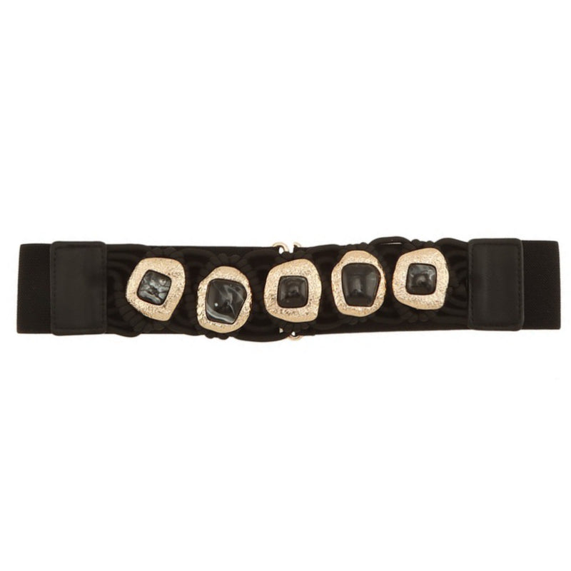 MARBLE ACCENT WOVEN BELT