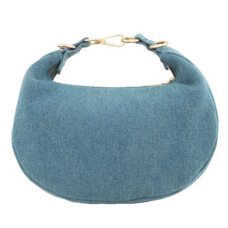 HALF MOON DENIM BAG