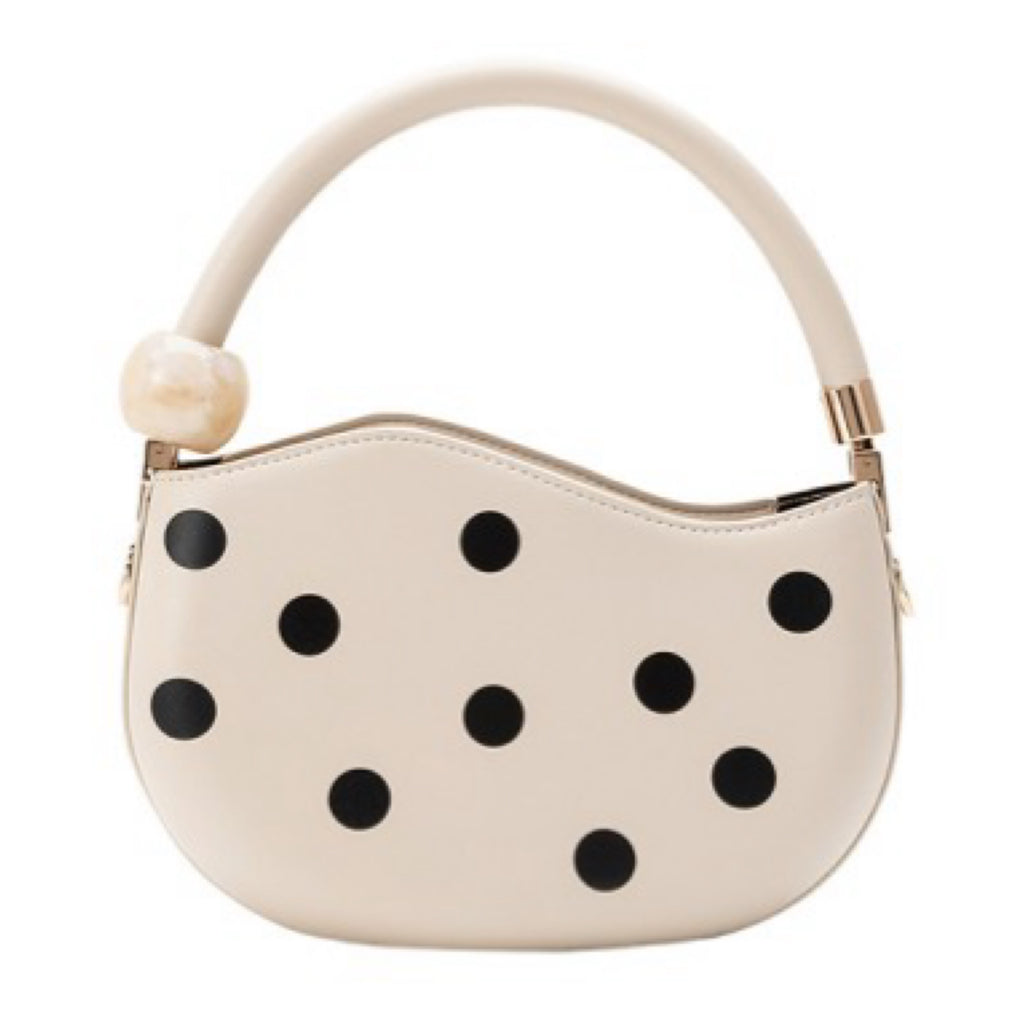 VEGAN POLKA DOT BAG