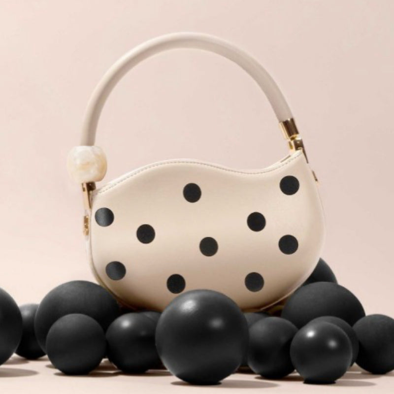 VEGAN POLKA DOT BAG