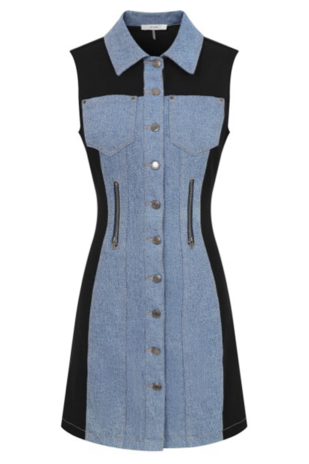 DENIM / BLACK