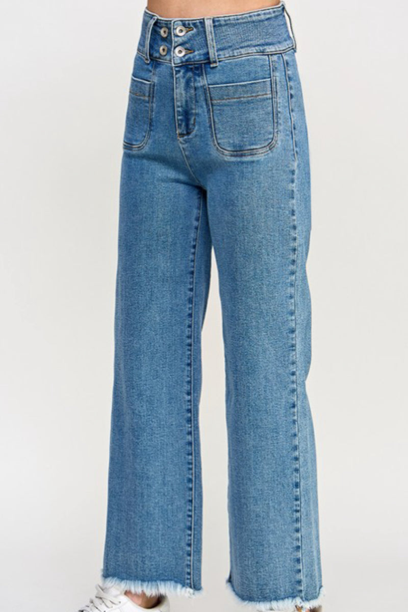 LONI HIGH WAIST PLUS DENIM