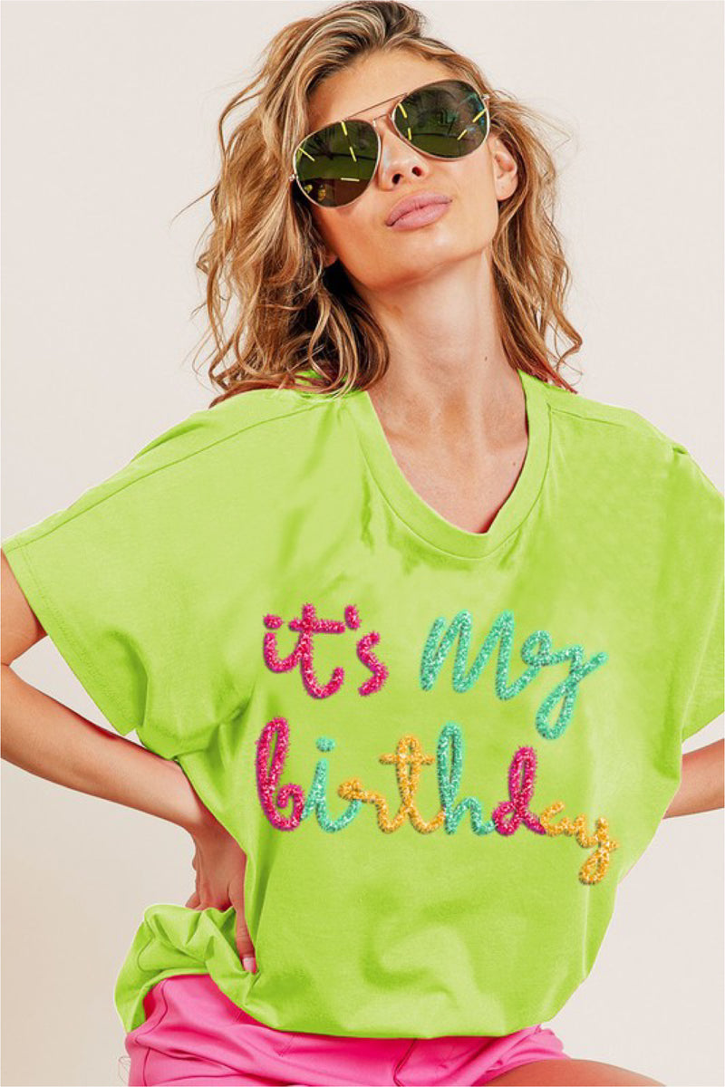 IT'S MY BIRTHDAY T-SHIRT