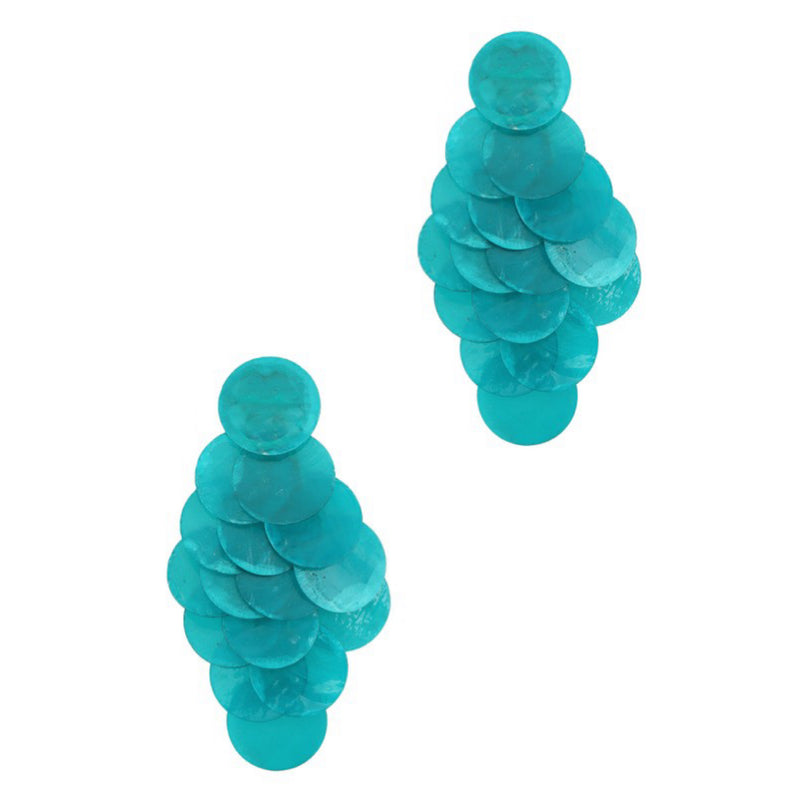 SHELL DROP EARRINGS