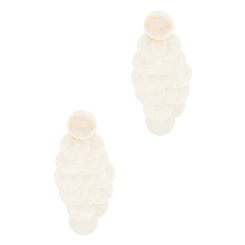 SHELL DROP EARRINGS