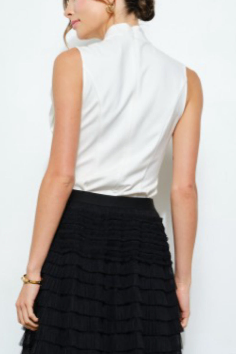 FLOWER CHIC FASHION TOP