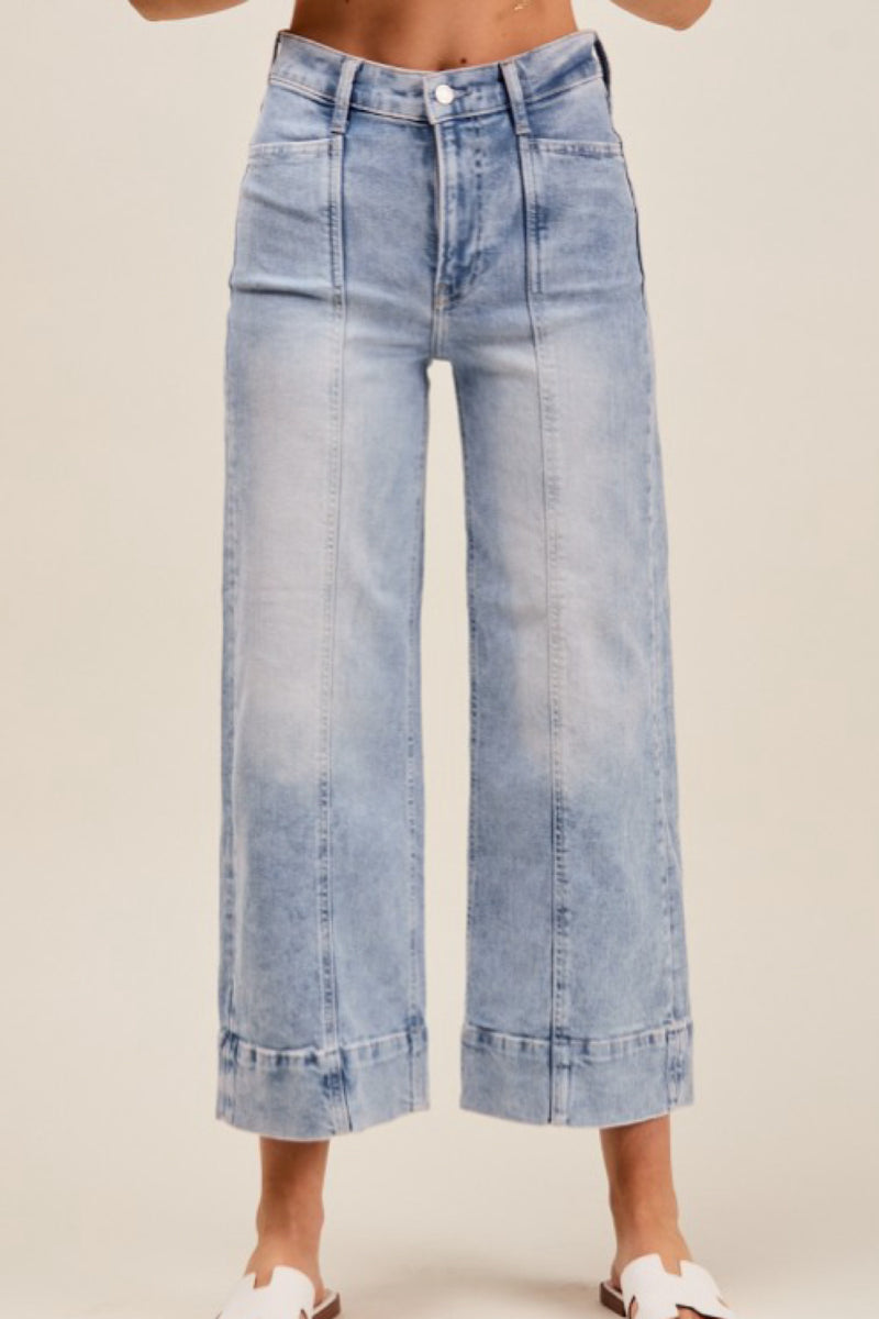THE WASH CROP DENIM