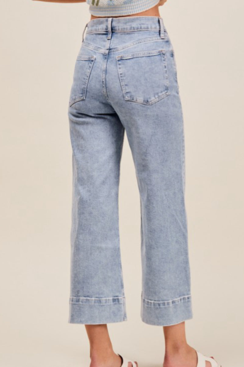 THE WASH CROP DENIM