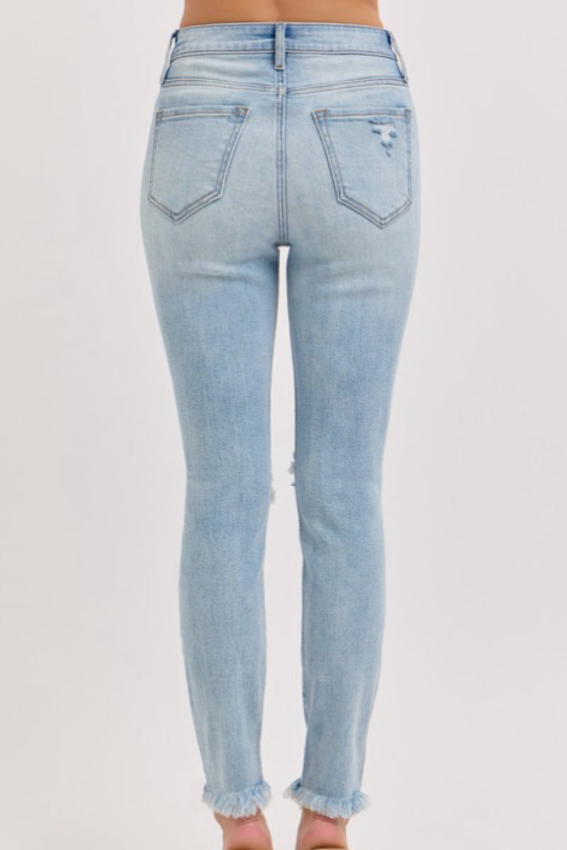HIGH RISE SKINNY DENIM