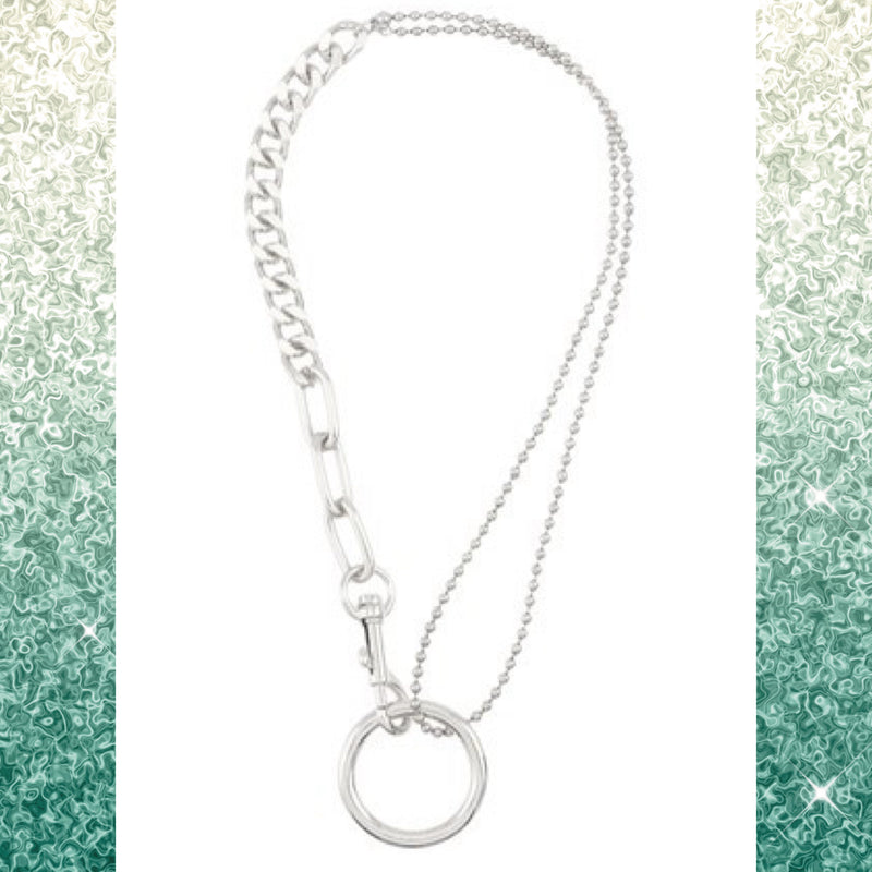 CIRCLE ACCENT NECKLACE