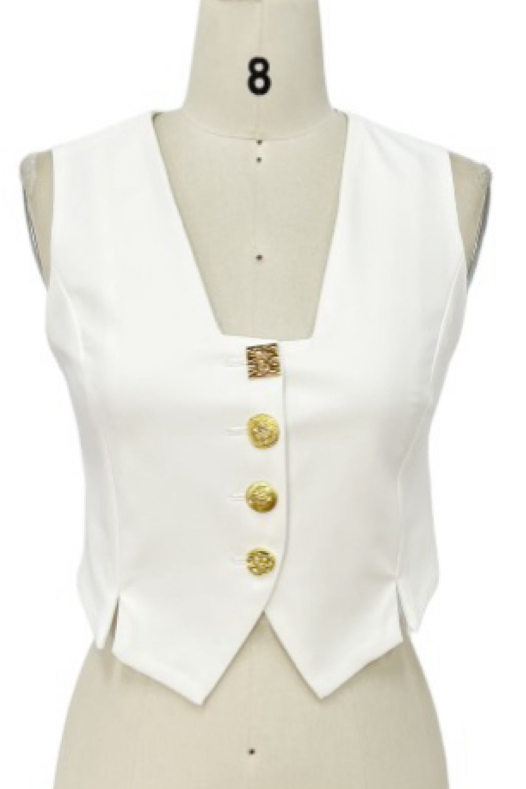 GOLD BUTTONS BEST VEST