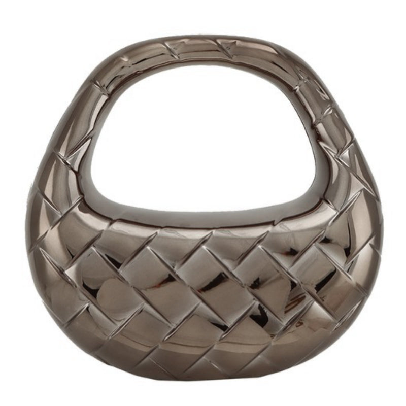 DIAMOND METAL MOON BAG