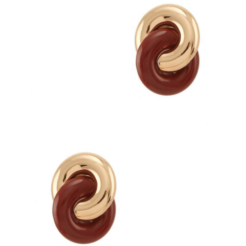 DOUBLE THE HOOP EARRINGS