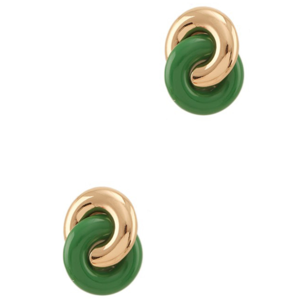 DOUBLE THE HOOP EARRINGS