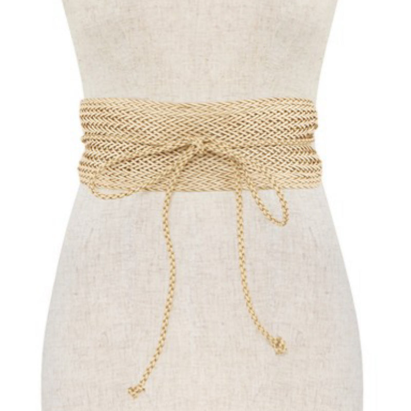 THE STRAW CLASSY BELT