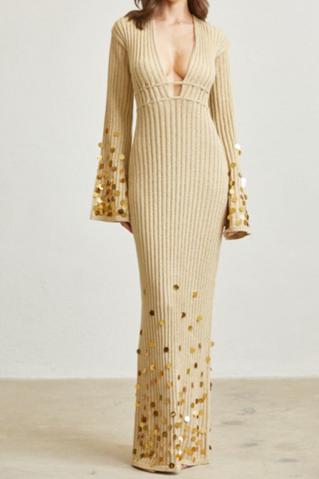 QUEEN SEQUIN FORMAL DRESS