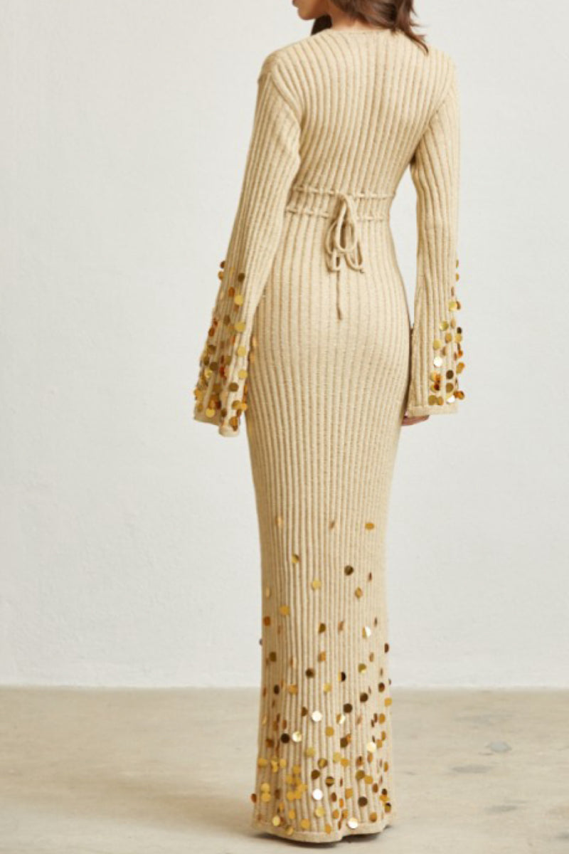 QUEEN SEQUIN FORMAL DRESS