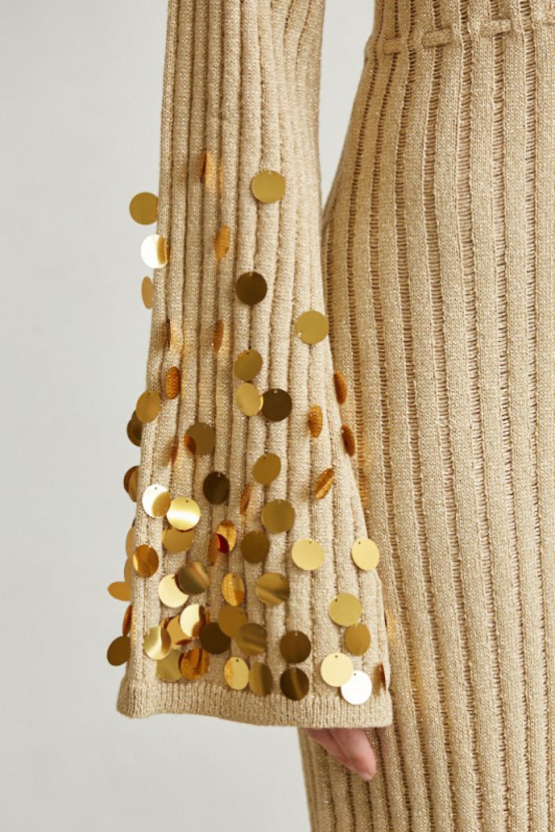 QUEEN SEQUIN FORMAL DRESS