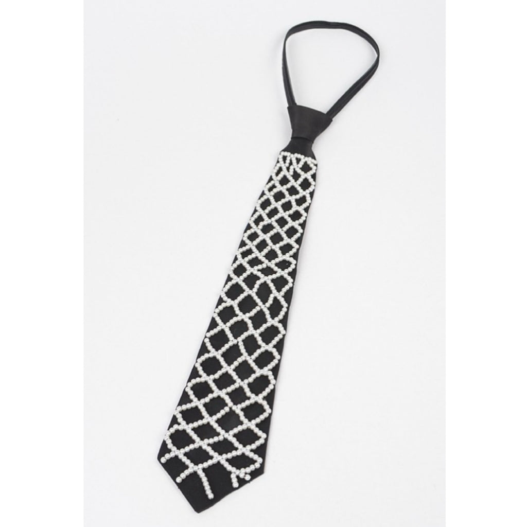 PEARL NECKTIE NECKLACE